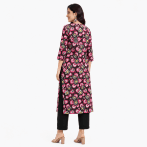 Scanshop India Women's Floral Printed Kurta