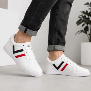 Scanshop India Men White Sneakers