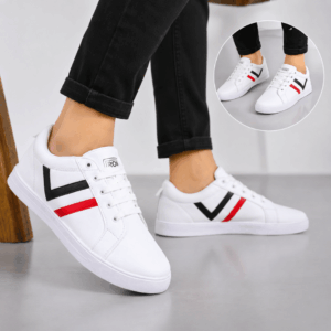 Scanshop India Men White Sneakers