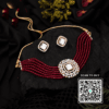Scanshop India Gold-Plated Stone-Jewellery Set