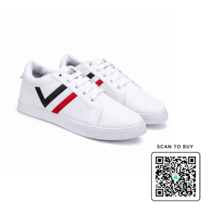 Scanshop India Men White Sneakers