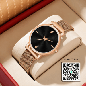 Scanshop India Women Dial & Stainless Steel Straps Analogue Watch
