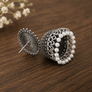 Scanshop India Circular Jhumkas Earrings