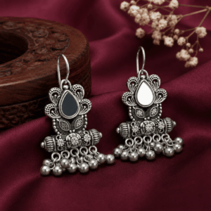 Scanshop India Floral Drop Earrings