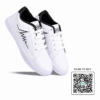 ScanShop India Men's White Round Toe Velcro Strap Casual Sneakers