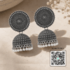 Scanshop India Circular Jhumkas Earrings