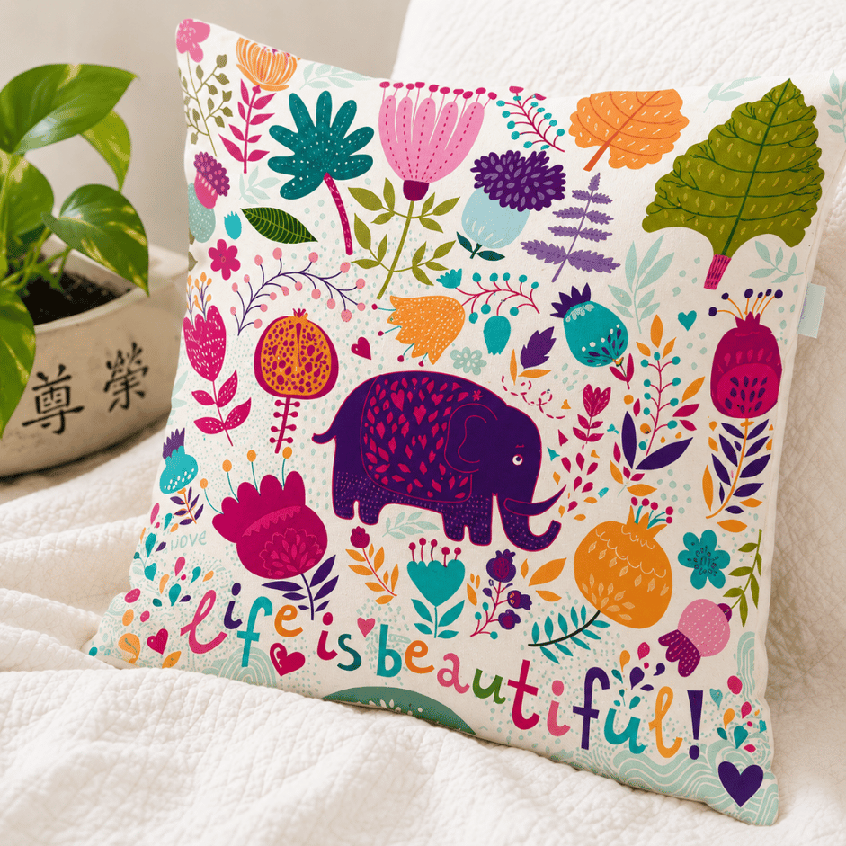 Scanshop India Polycotton Cushion Covers 4
