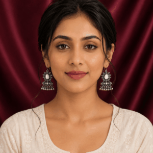 Scanshop India Geometric Drop Earrings