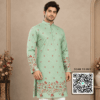 Krishna Ethnic Men Floral Printed Floral Kurta