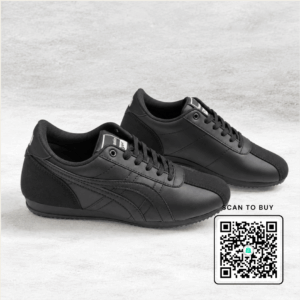 Vanshika Lifestyle Classic All Black Sneakers