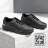 Vanshika Lifestyle Sleek Black Comfort Sneakers