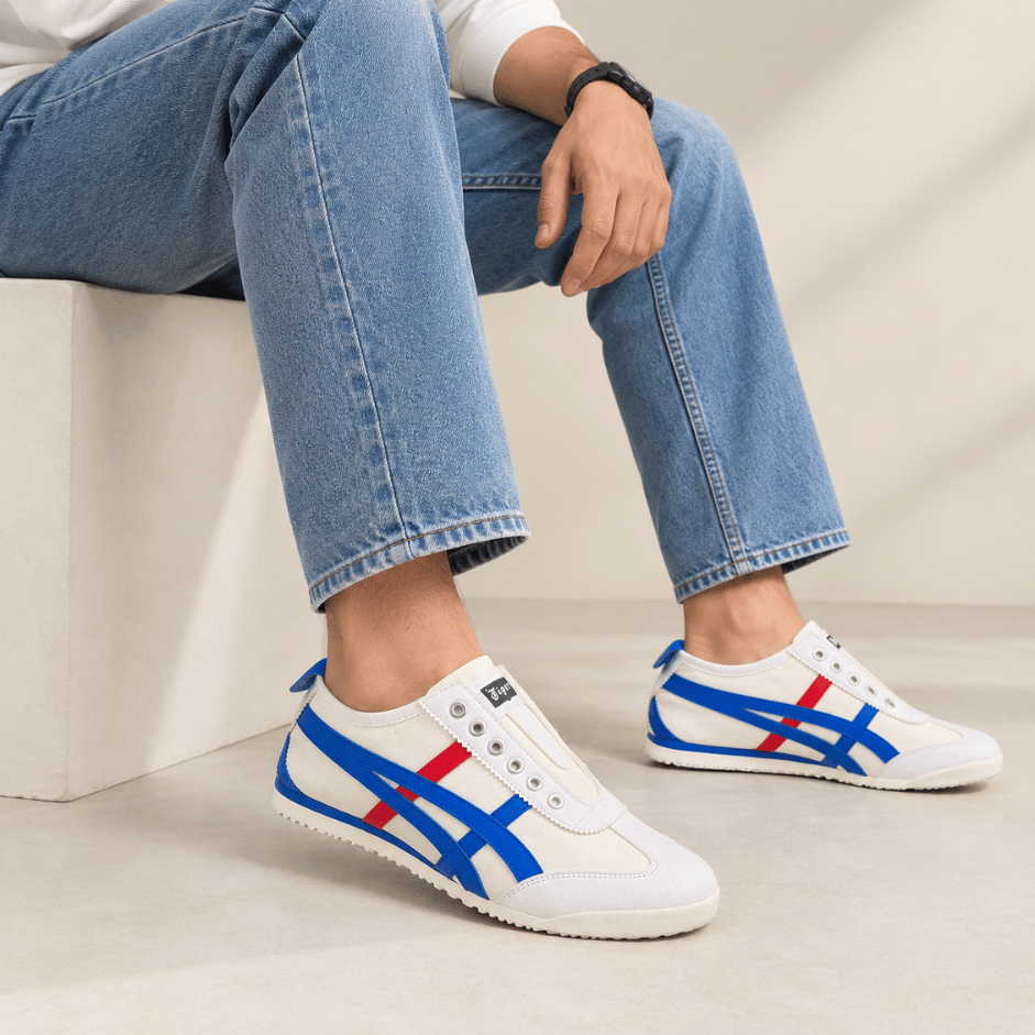 Vanshika Lifestyle Trendy Blue Line Sneakers (2)