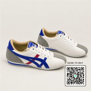 Vanshika Lifestyle White & Blue Retro Sneakers