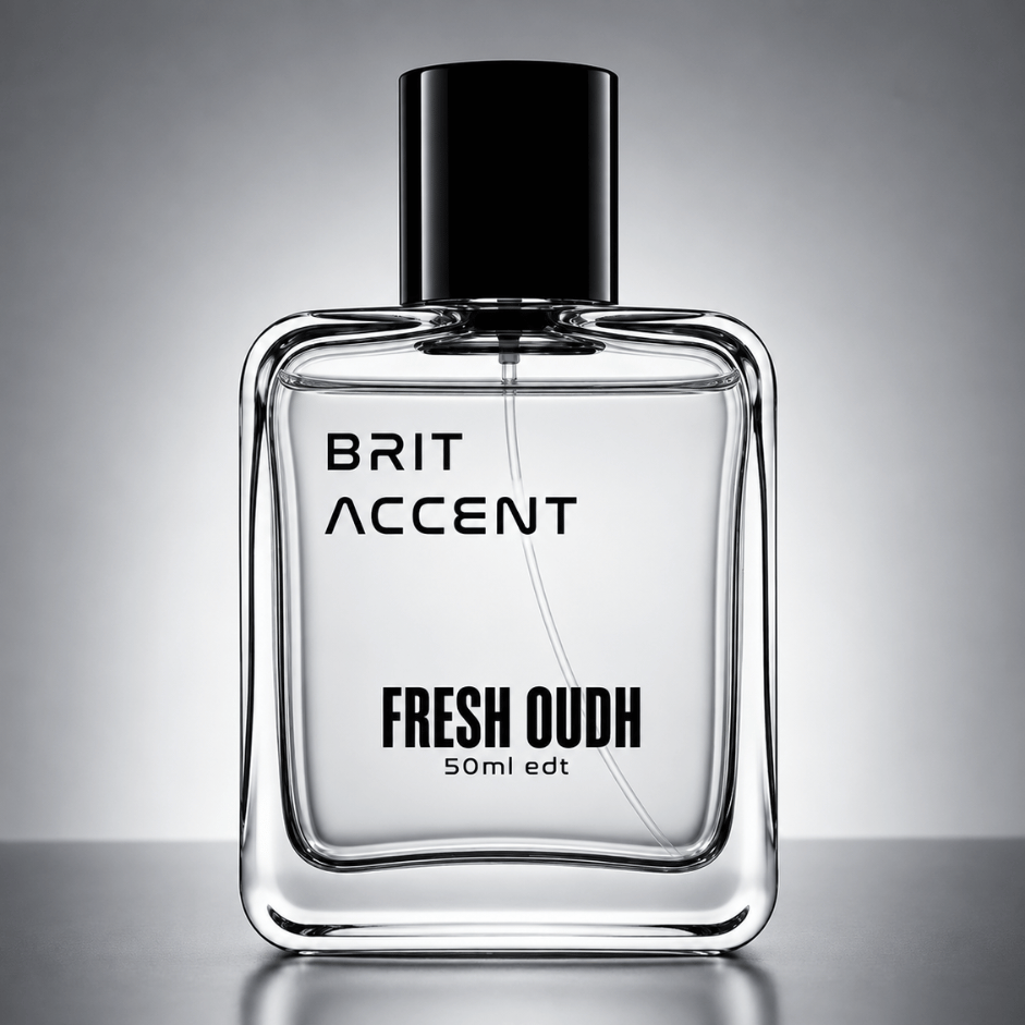 BRIT ACCENT Fresh Oudh Long Lasting Eau De Toilette - 50 ml