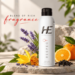 HE Men Respect Perfumed Body Spray Deodorant - 100g (1)