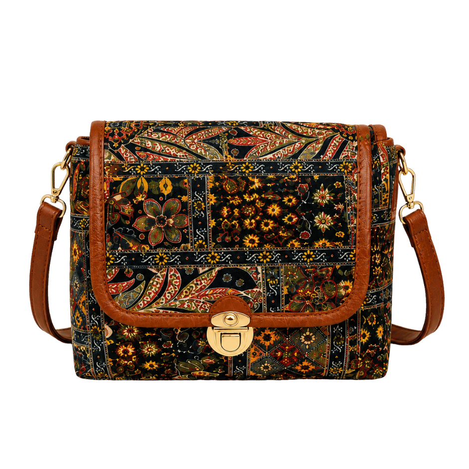  Ethnic Motifs Printed Sling Bag