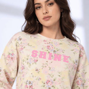 Scanshop India Women Floral Print Sweatshirt (1)