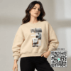 Scanshop India Women Printed Crew-Neck Sweatshirt