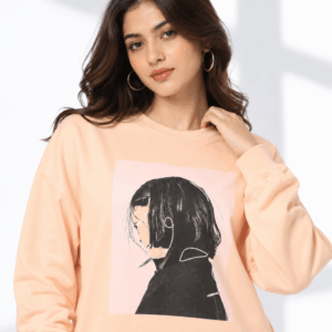 Women Graphic Print Relaxed Fit Sweatshirt (2)